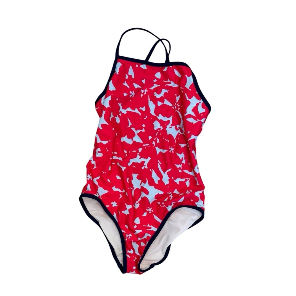 Oscar de la Renta Girl’s One Piece Swimsuit Floral